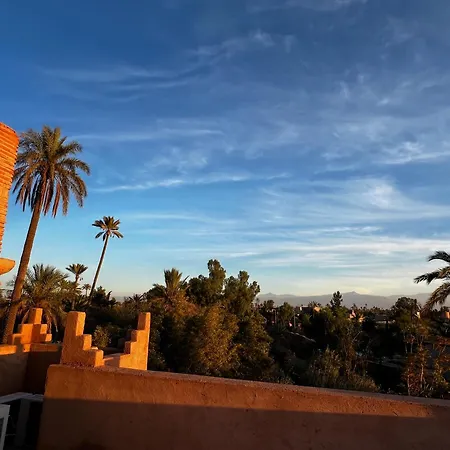 Villa Kasbah De Luxe, Piscine Et Jacuzzi Chauffes, Jardin Tropical Marrakesh Exterior photo