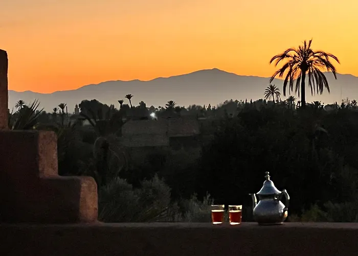 Villa Kasbah De Luxe, Piscine Et Jacuzzi Chauffes, Jardin Tropical